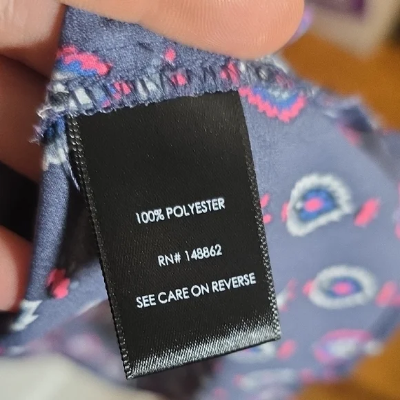 Torrid Purple Patterned Tank Top - Picture 6 of 9